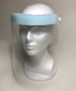 Face Shield with Foam Pad and Elastic Headband