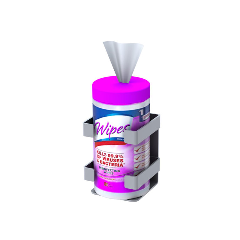 Wall Mounted Hand Sanitizer Wipe Holder The PPE Warehouse
